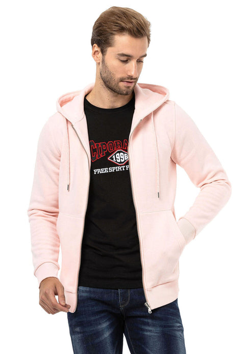 CL556 Men's Basic Zip Sweatshirt
