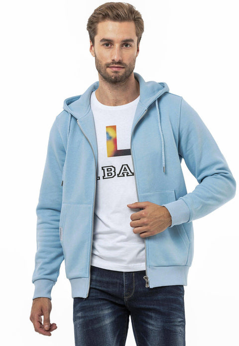 CL556 Men's Basic Zip Sweatshirt