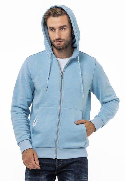 CL556 Men's Basic Zip Sweatshirt