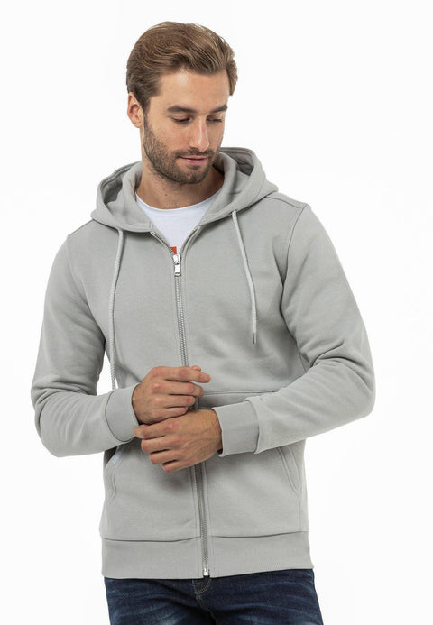 CL556 Men's Basic Zip Sweatshirt