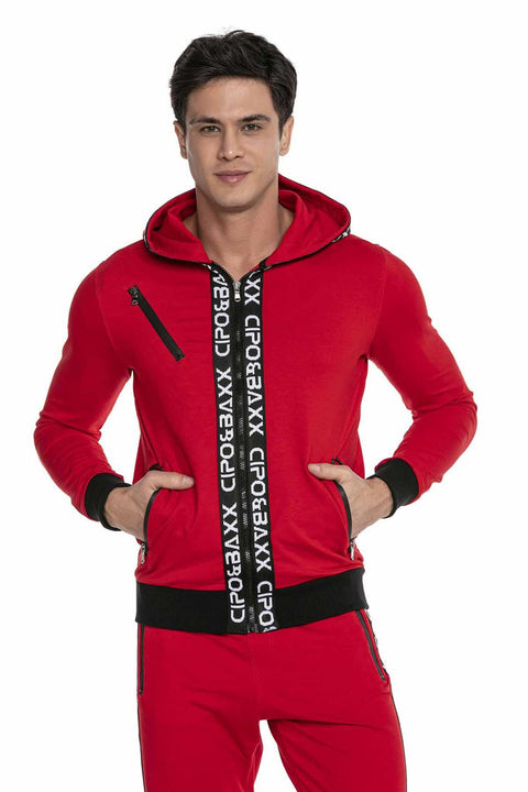 CLR131 Striped Men's Tracksuit Set