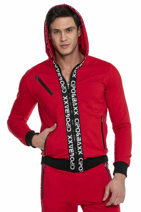 CLR131 Striped Men's Tracksuit Set