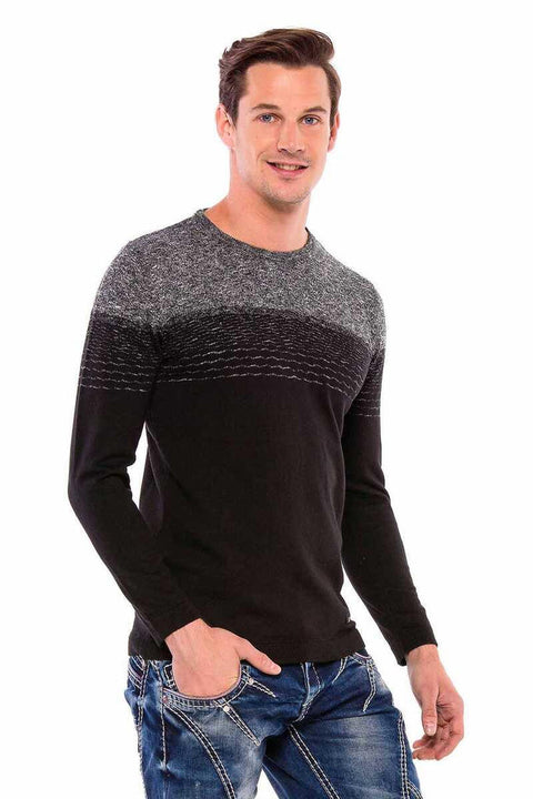 CP200 Double Color Knitwear Men's Sweater