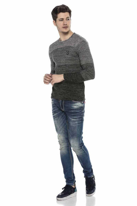 CP205 Crew Neck Sports Men's Sweater