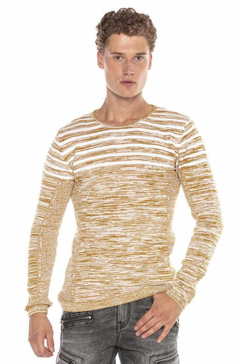 CP223 Crew Neck Slim Fit Men's Sweater