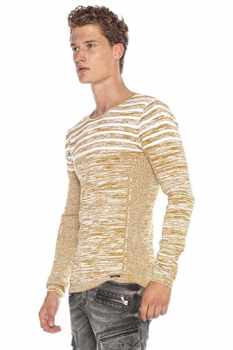 CP223 Crew Neck Slim Fit Men's Sweater