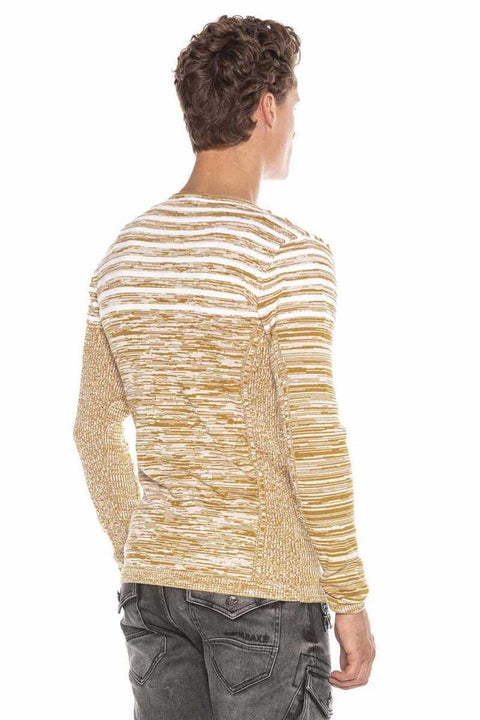 CP223 Crew Neck Slim Fit Men's Sweater