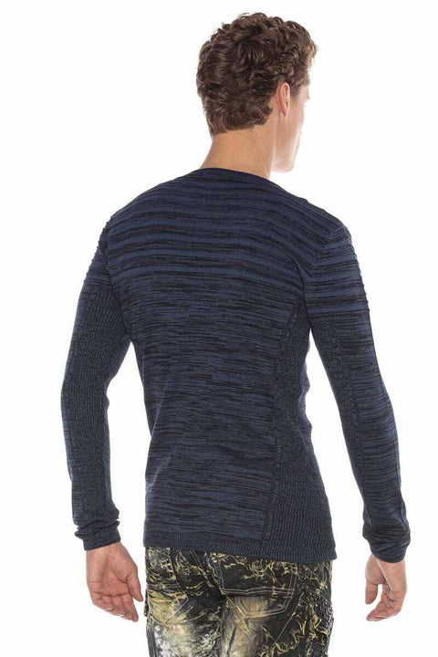CP223 Crew Neck Slim Fit Men's Sweater