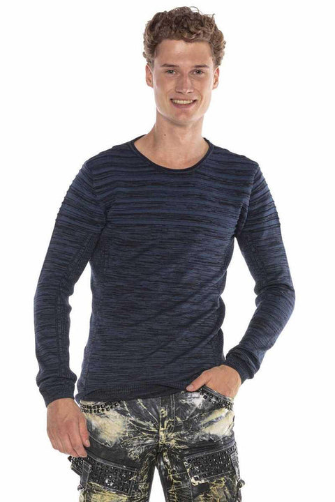 CP223 Crew Neck Slim Fit Men's Sweater
