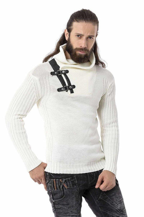 CP266 Shawl Collar Men's Sweater