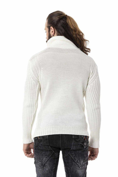 CP266 Shawl Collar Men's Sweater