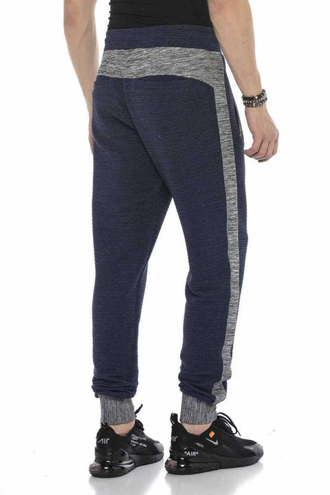 CT120 Striped Elastic Pocket Bottom Tracksuit