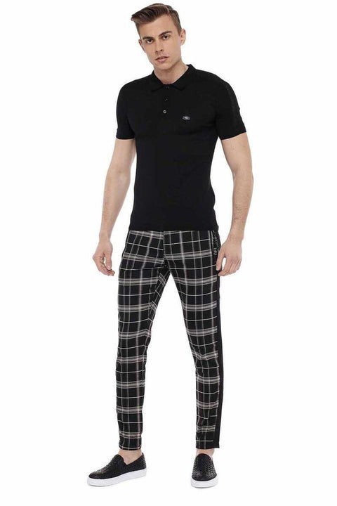 CT517 Polo Neck Slim Fit Men's Knitwear T-Shirt