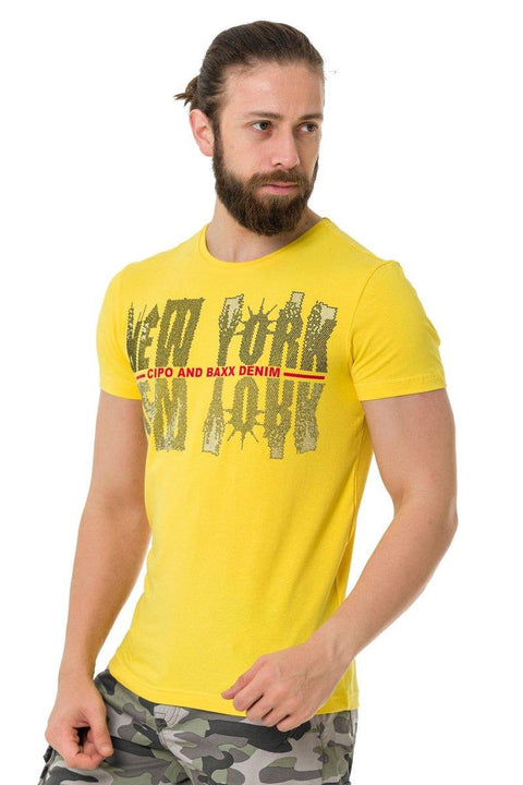 CT733 Stony New York Printed T-Shirt