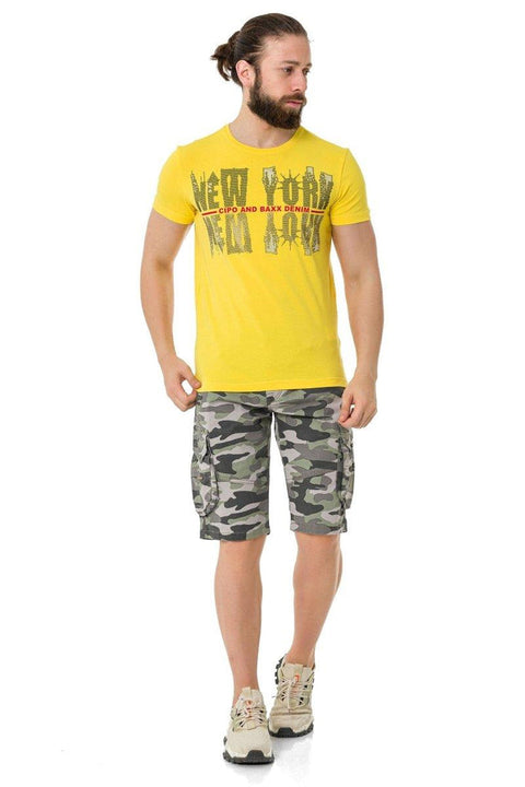 CT733 Stony New York Printed T-Shirt