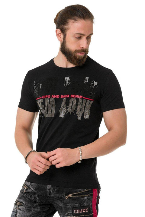CT733 Stony New York Printed T-Shirt