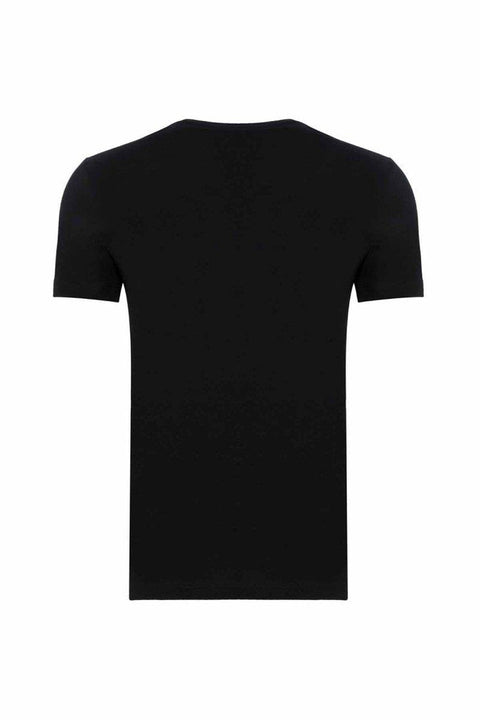 CU106 V-Neck Basic Slim Fit Men's T-Shirt Undershirt