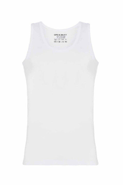 CU107 Wide Collar Men's Undershirt