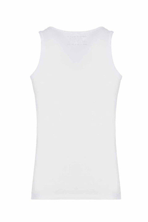 CU107 Wide Collar Men's Undershirt