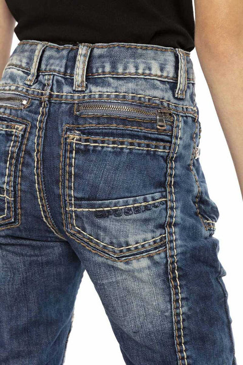 CDK110 Piece Style Rapper Kids Jeans