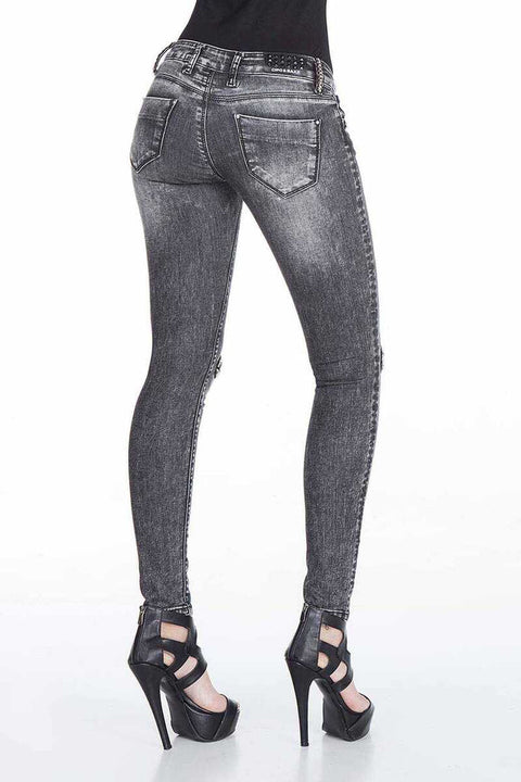 WD307 Women's Slim Fit Jean Trousers