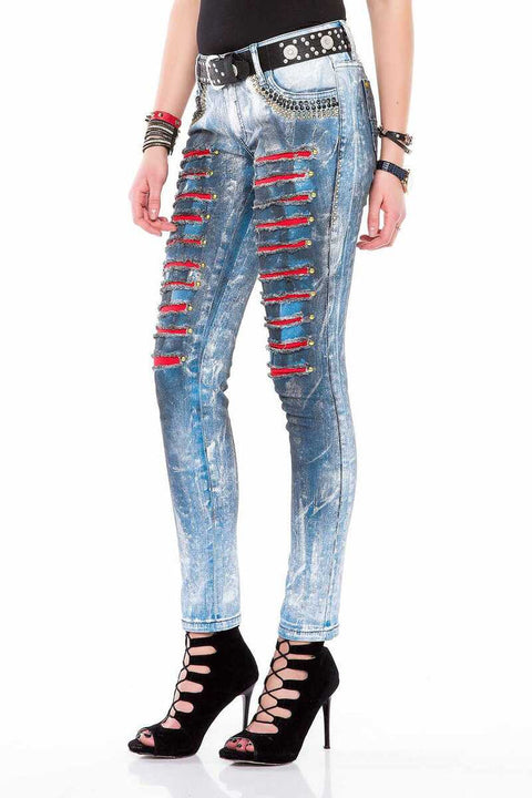 WD375 Skinny Fit Women's Jean Pants