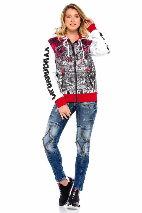 WD377 Series Zipper Detailed Women's Jeans
