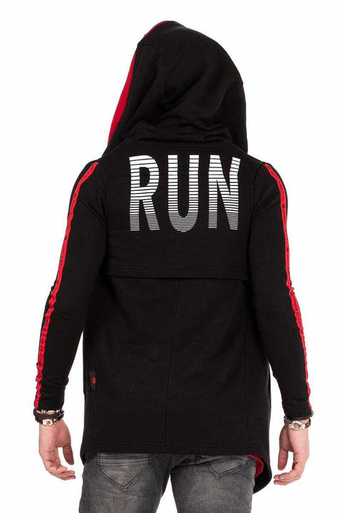 CL306 Oversize Men's Zip Sweatshirt