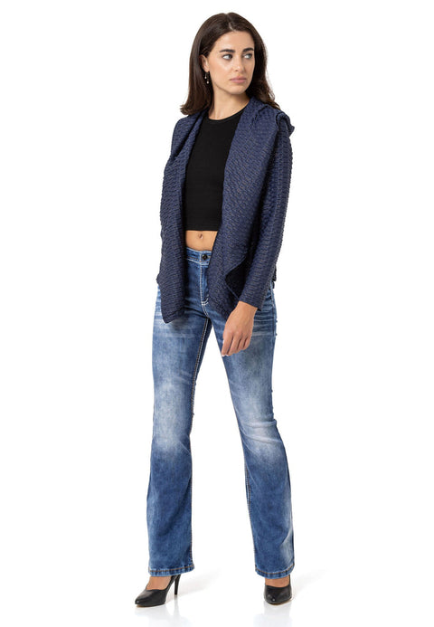 WL360 Women's Silver Detailed Sweatshirt