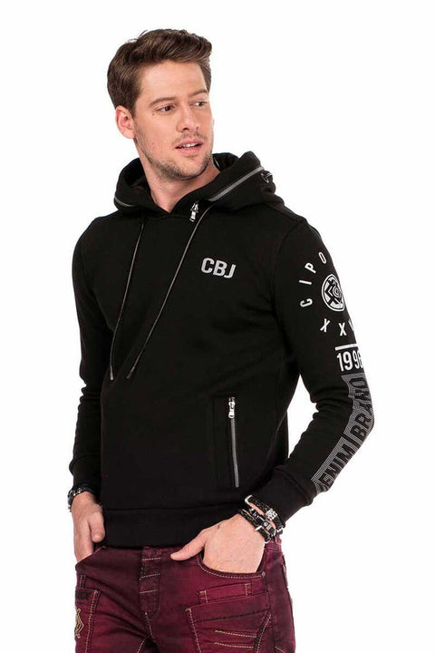 CL303 Printed Hooded Men's Hoodie