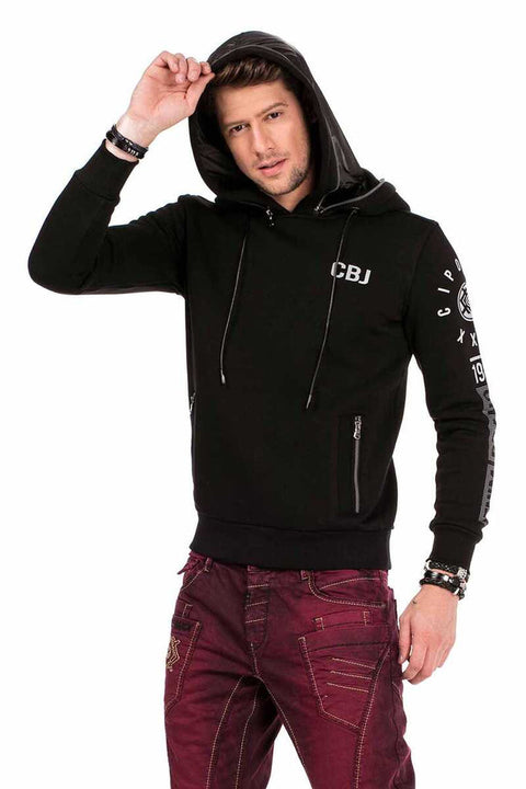 CL303 Printed Hooded Men's Hoodie