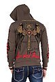 CL334 Cross Wing Printed Men's Hoodie