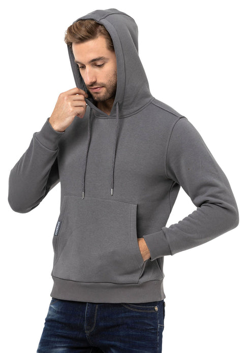 CL557 Basic Men's Hooded Sweatshirt