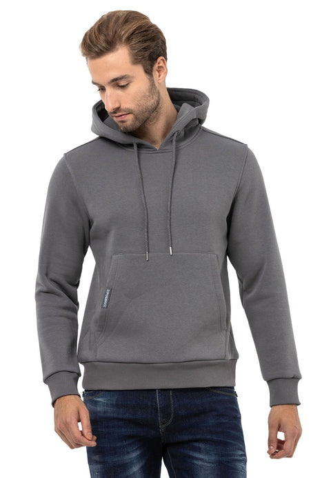 CL557 Basic Men's Hooded Sweatshirt