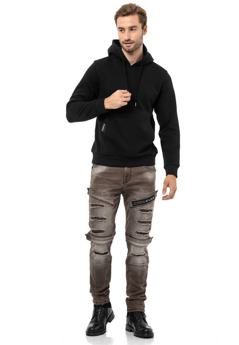 CL557 Basic Men's Hooded Sweatshirt