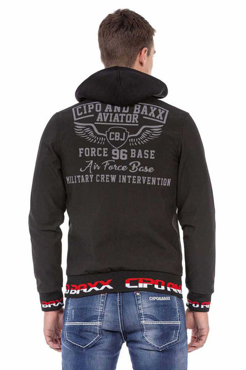 CJ271 Softshell Hooded Men's Coat