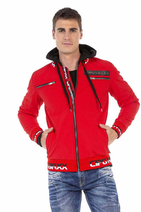 CJ271 Softshell Hooded Men's Coat