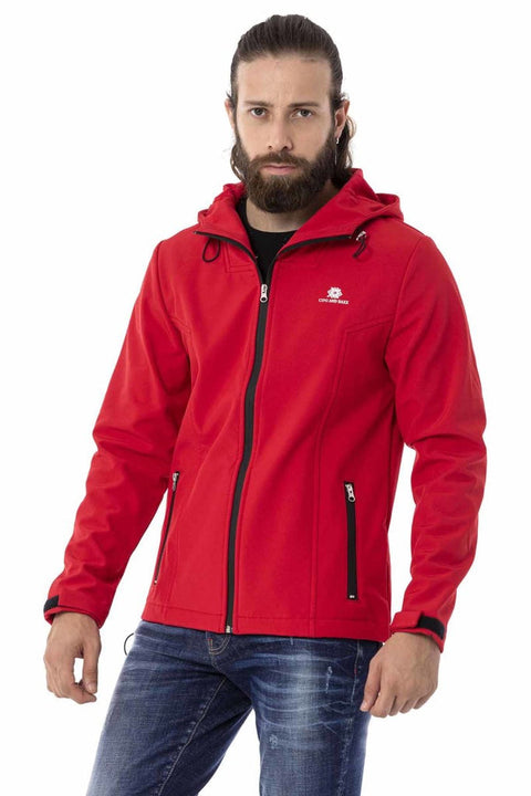 CJ285 Men's Zippered Zip Jacket