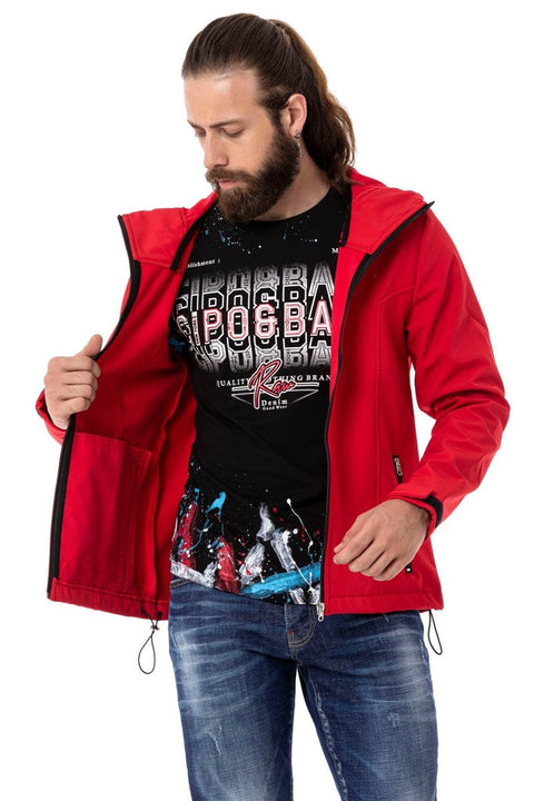 CJ285 Men's Zippered Zip Jacket