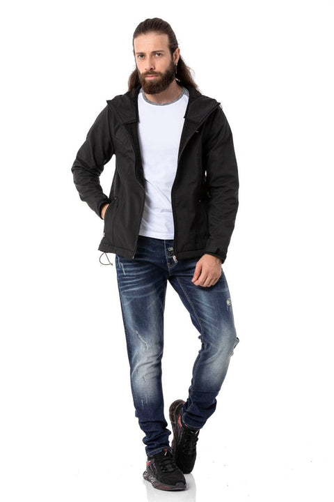 CJ285 Men's Zippered Zip Jacket