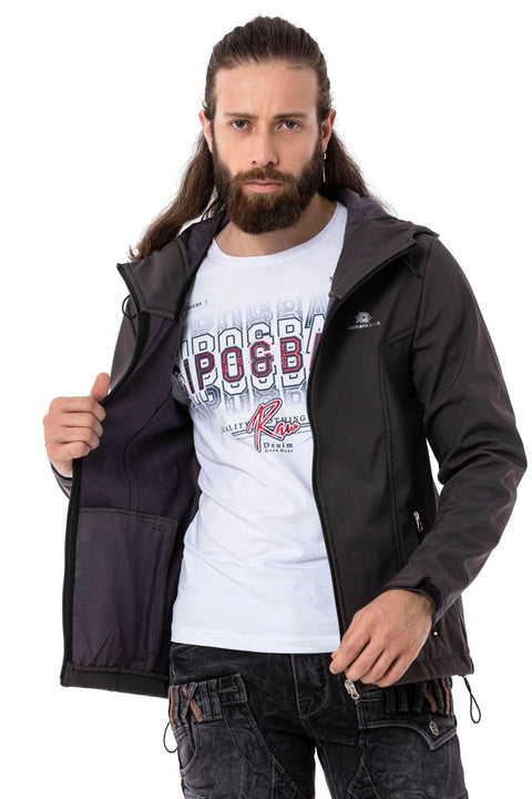CJ285 Men's Zippered Zip Jacket