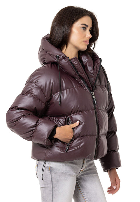 WM139 Women's Hooded Puffer Coat
