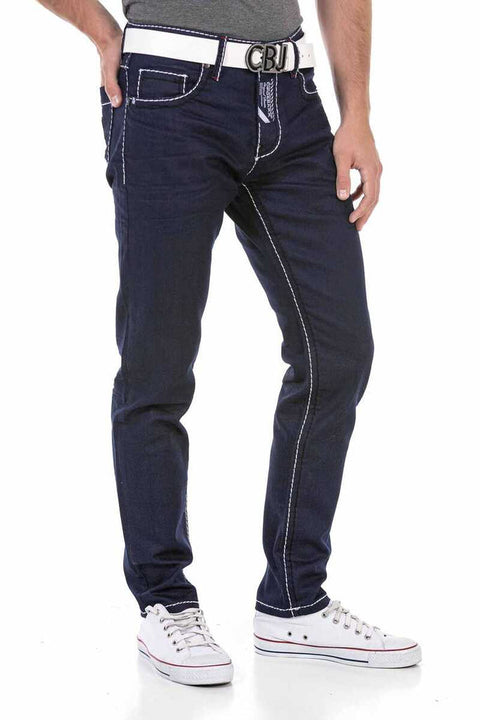 CD705 Basic Men's Jean Trousers