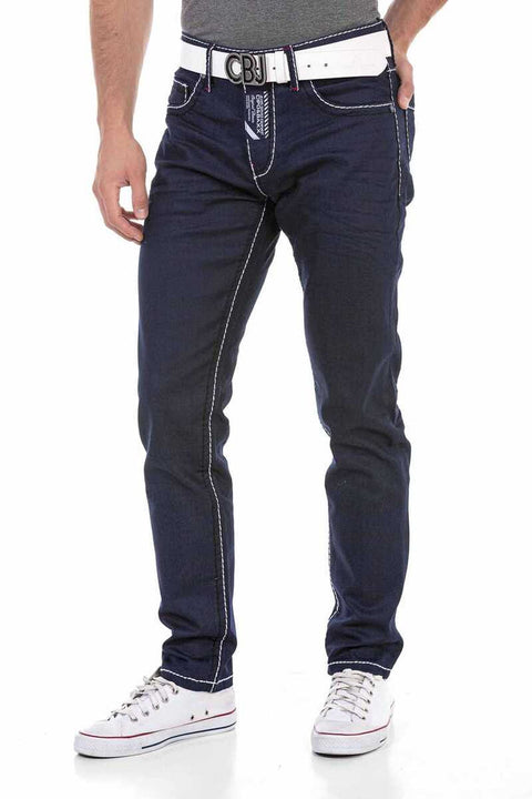 CD705 Basic Men's Jean Trousers