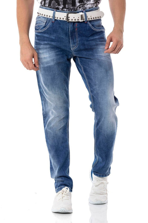 CD796 Basic Regular Fit Men's Jean Trousers