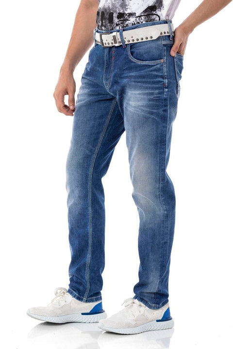 CD796 Basic Regular Fit Men's Jean Trousers