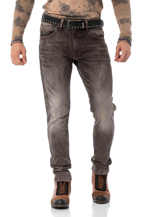 CD811 Velvet Look Corded Men's Trousers