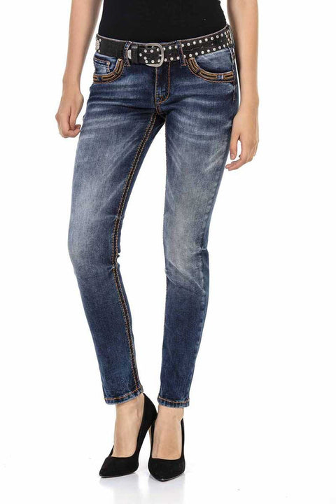 WD464 Slim Fit Women's Jean Trousers