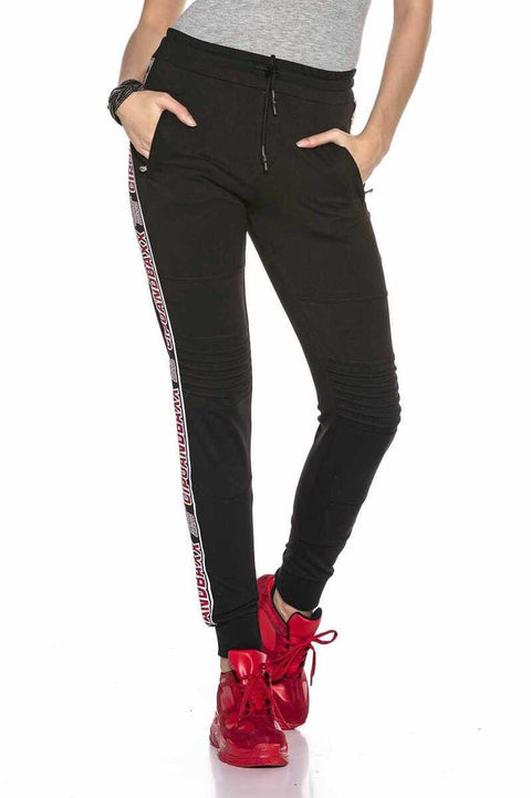 WR115 Side Stripe Knee Detailed Bottom Tracksuit