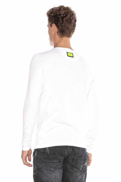 CL406 Colorful Skull Men's Sweatshirt